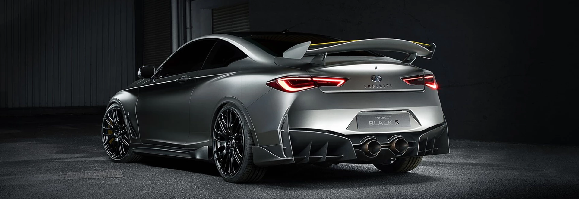 INFINITI marks Renault F1 partnership with Q60 Black S concept
